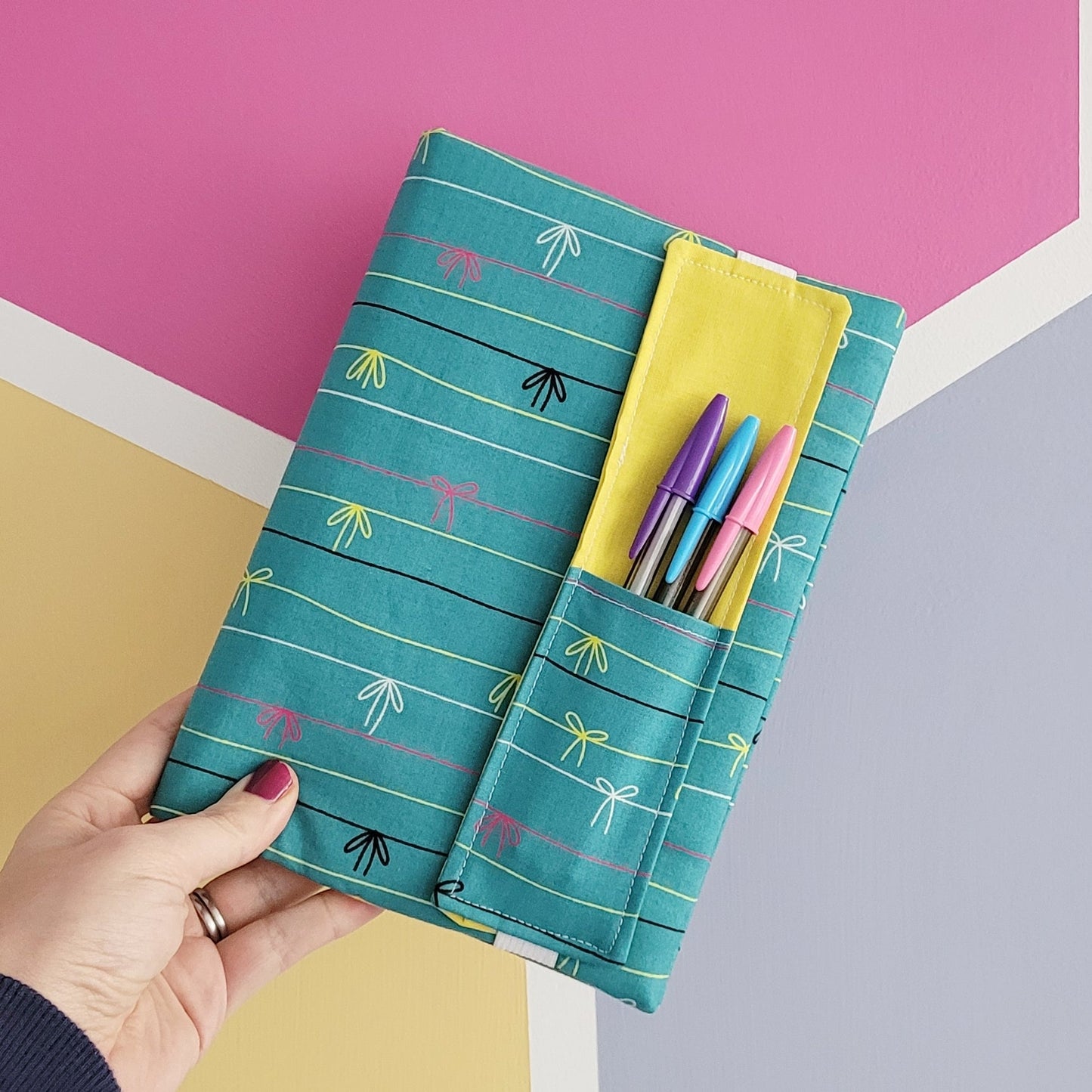 A5 Notebook Cover - Pattern and Instructions