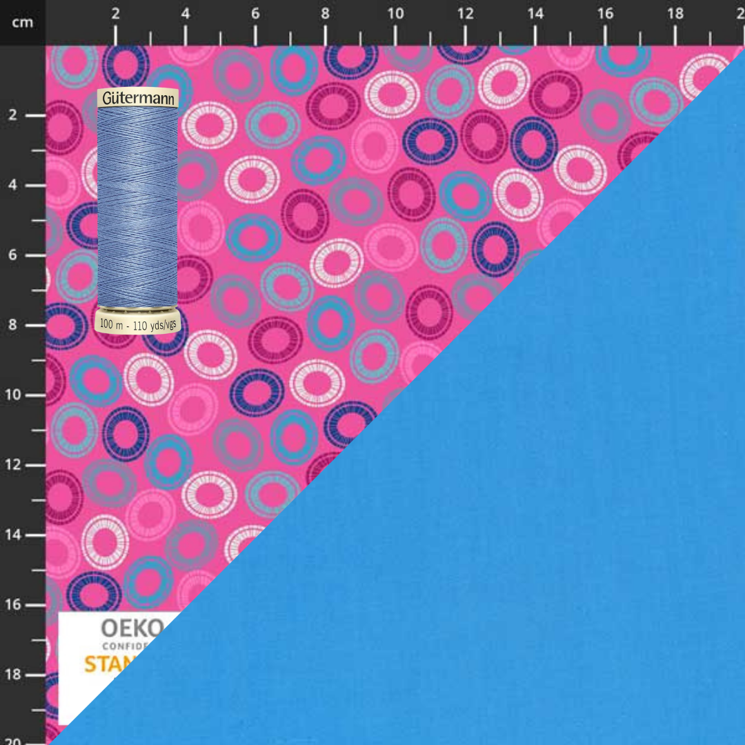Sewing Kit - Triangular Zipped Pouch