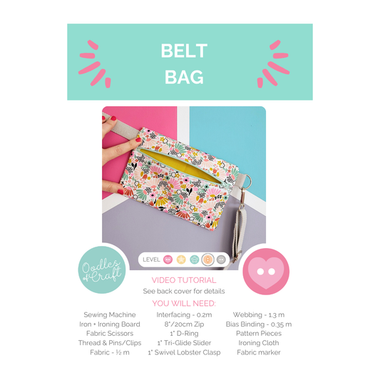 Pattern Only - Belt Bag