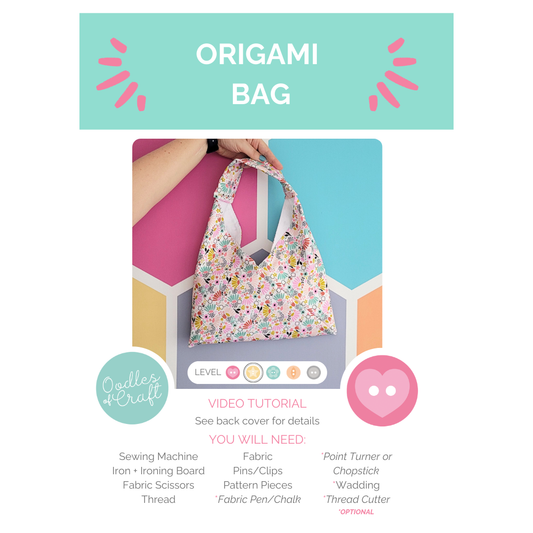 Pattern Only - Origami Bag