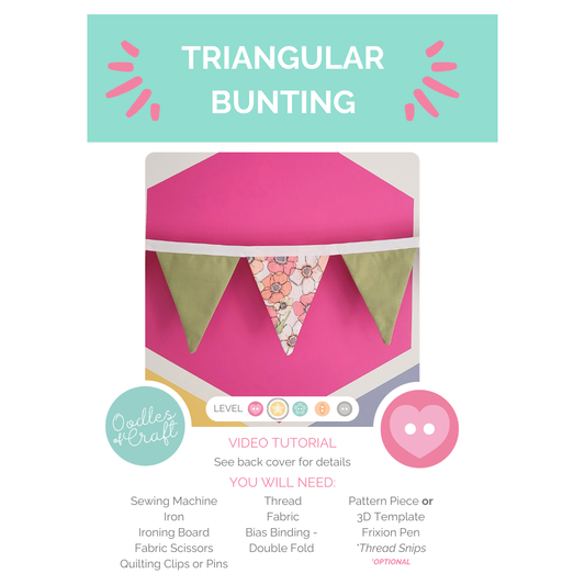 Pattern Only - Triangular Bunting