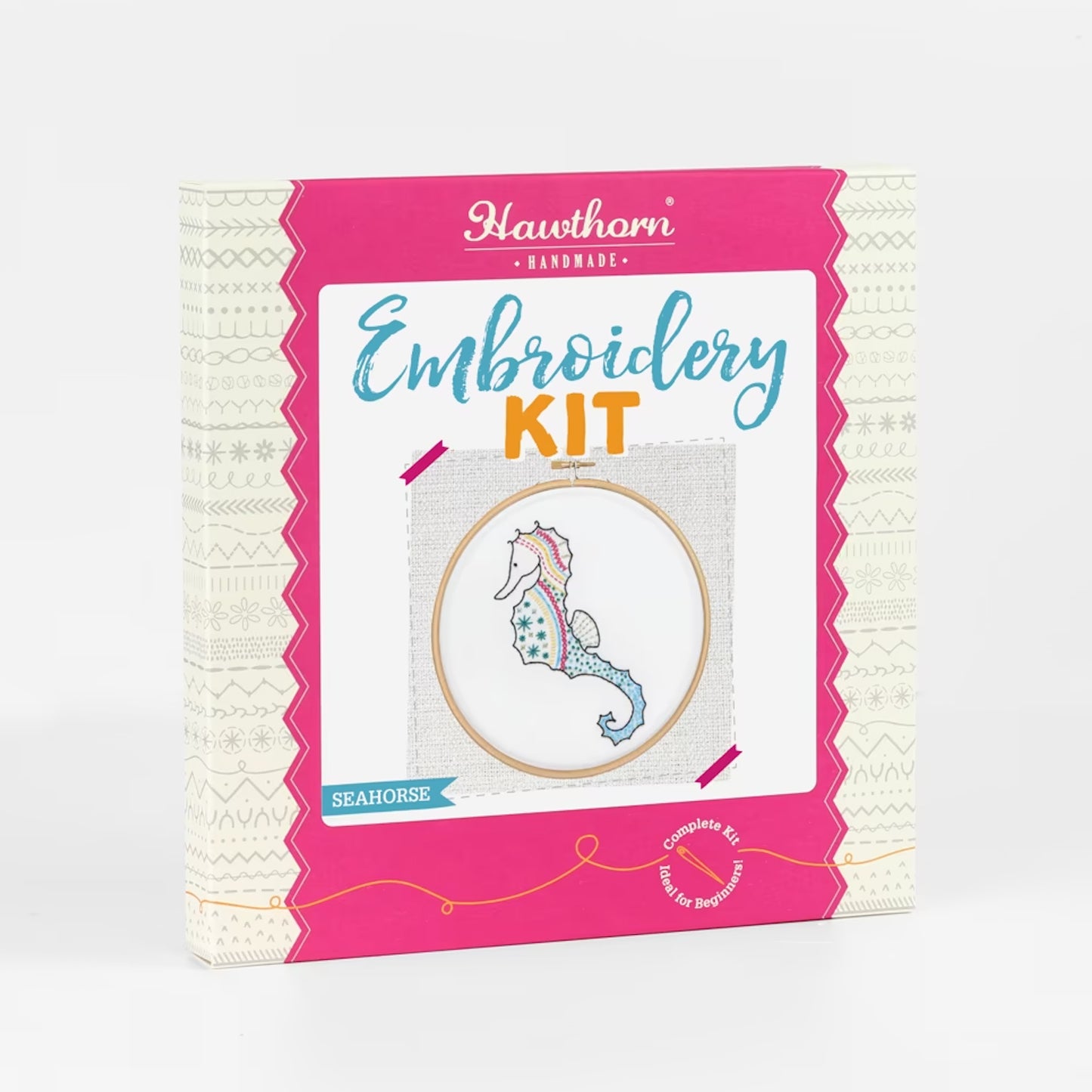 Seahorse Embroidery Kit